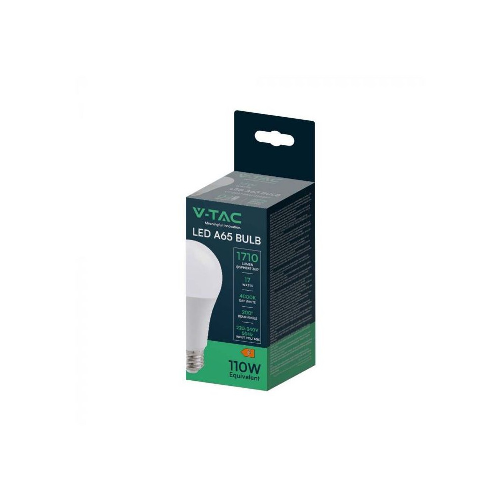 LED-Birne E27 A65 V-TAC 17W START 2 VT-2017