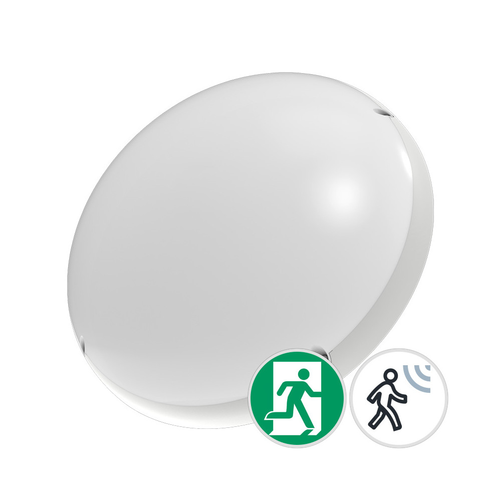 DomeLED Emergency HF-detector CLAREO 18W Vandaalbestendig ADVANCE 2
