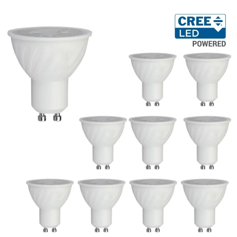 Spot LED GU10 V-TAC 6W 38deg CREE Chip START VT-227 PACK 10