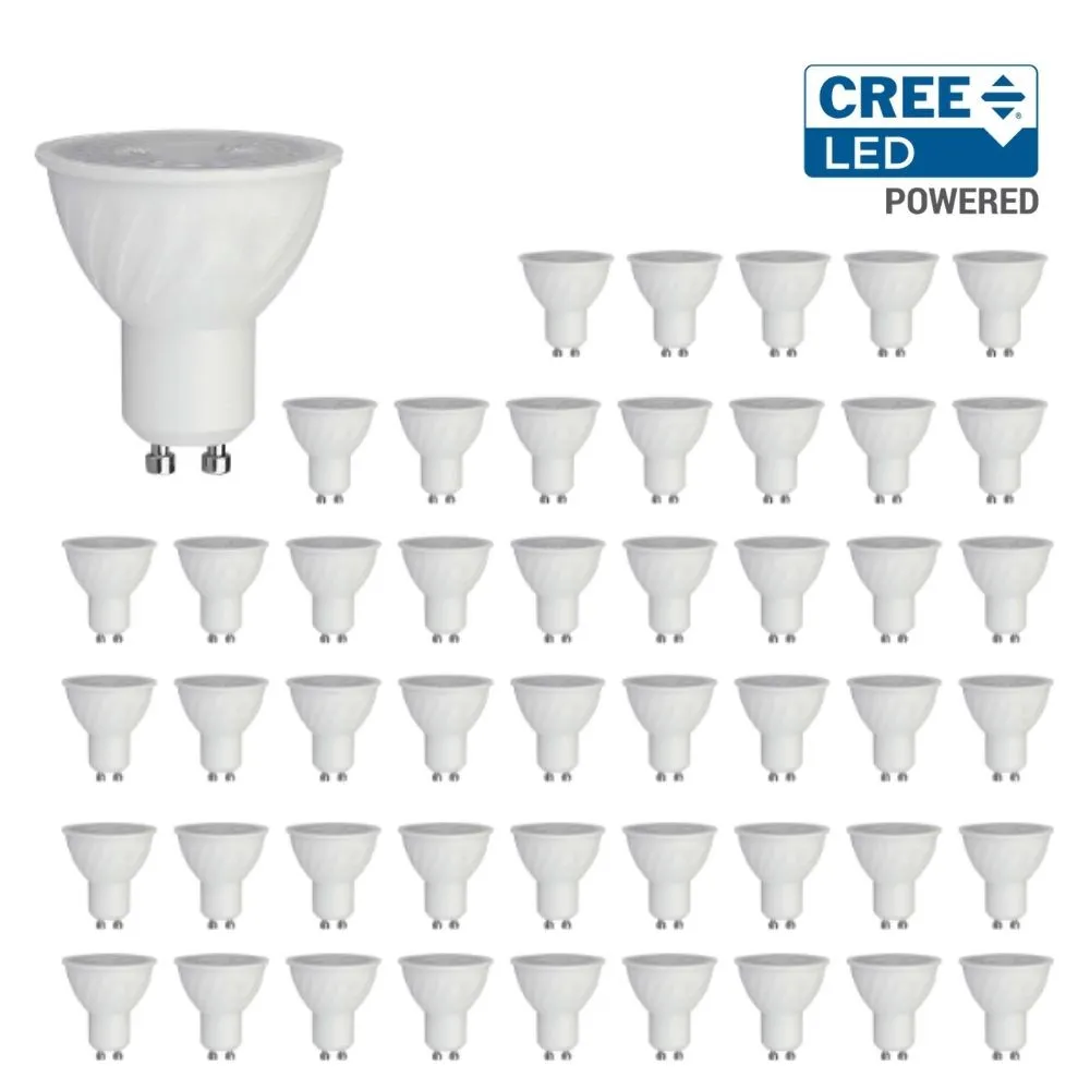 Spot LED GU10 V-TAC 6W 110deg CREE Chip START VT-247 PACK 50