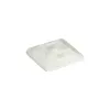 Set van 100 Zelfklevende sokken 4,4 mm wit EUR'OHM 43140