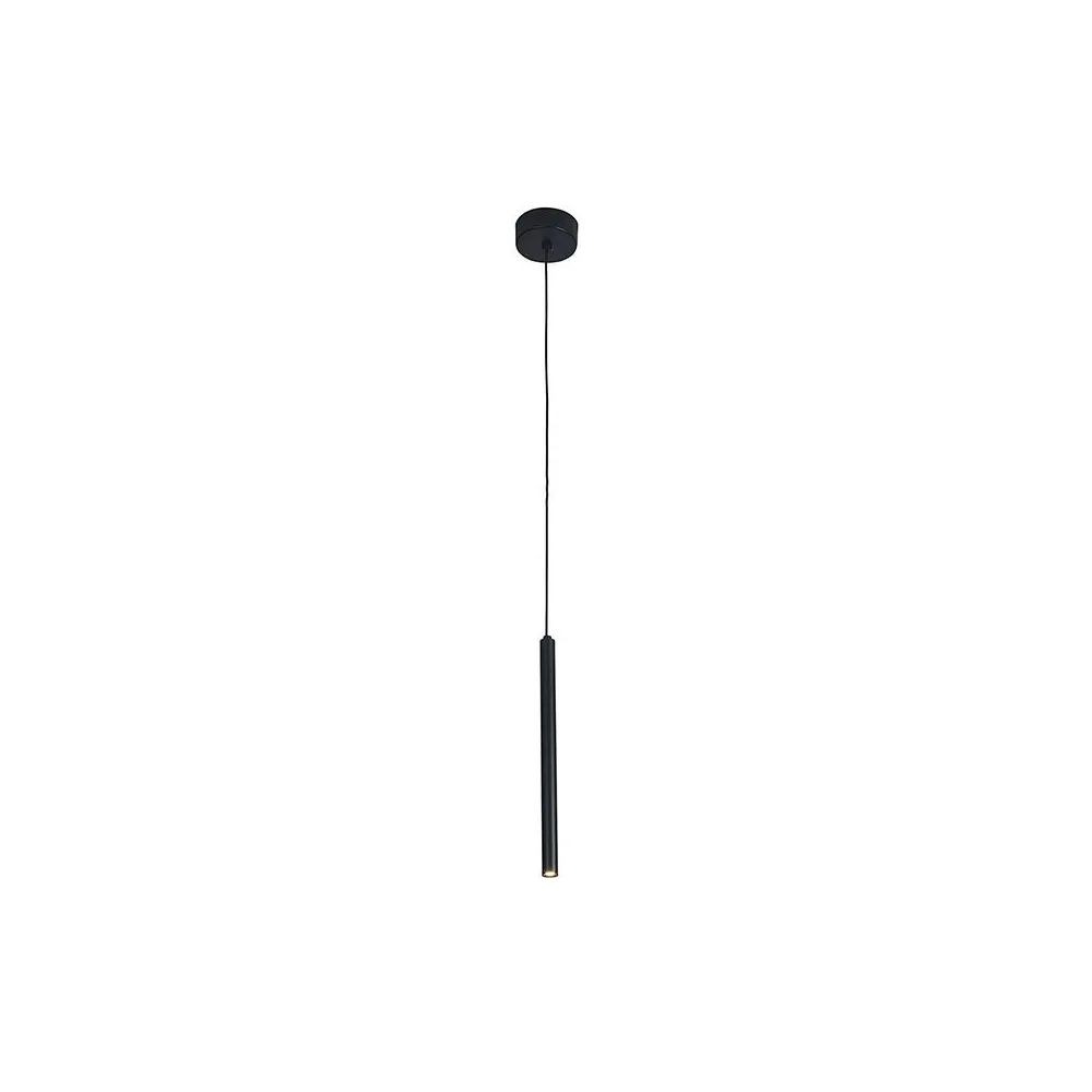Pendelleuchte ZAMBELIS D18 3W DESIGN Schwarz Matt 17009