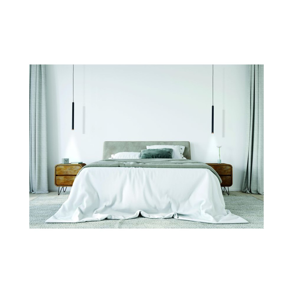 Hanglamp ZAMBELIS D18 3W DESIGN Mat Zwart 17009