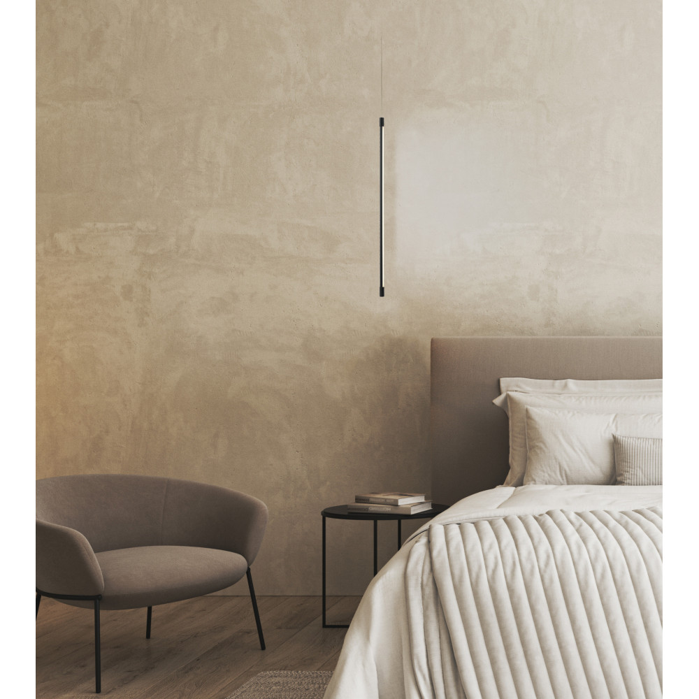 Pendelleuchte ZAMBELIS D16 12W DESIGN Mattschwarz 20121 FS