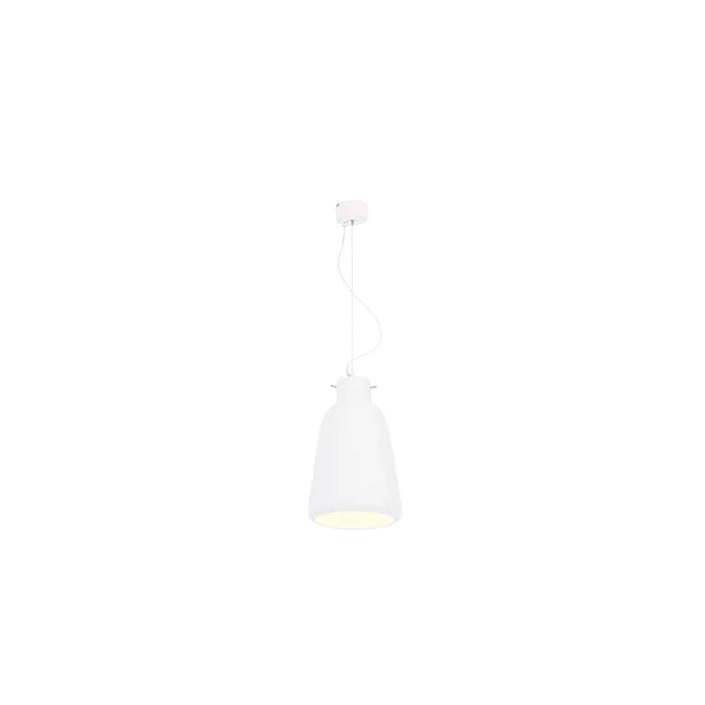 Suspension ZAMBELIS D180 E27 DESIGN Blanc Mat Sans Source 22268 FS