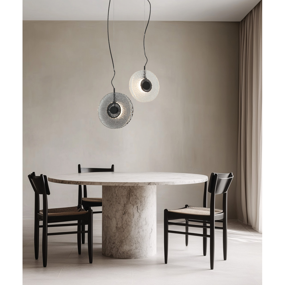 Pendelleuchte ZAMBELIS D280 8W DESIGN Schwarz 23072 FS