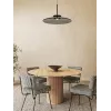 Pendelleuchte ZAMBELIS D500 31W Direkt/Indirekt CCT Dimmbar DESIGN Rauchglas und Mattschwarz 25275 FS