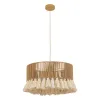 Suspension ZAMBELIS D400 E27 DESIGN Corde à Papier Sans Source 25334 FS