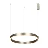 Hanglamp ZAMBELIS D600 59W Dimbaar Direct/Indirect DESIGN Geborsteld Nikkel 25366 FS
