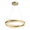 ZAMBELIS D600 58W Dimmable DESIGN Brushed Gold Pendant Light 25412