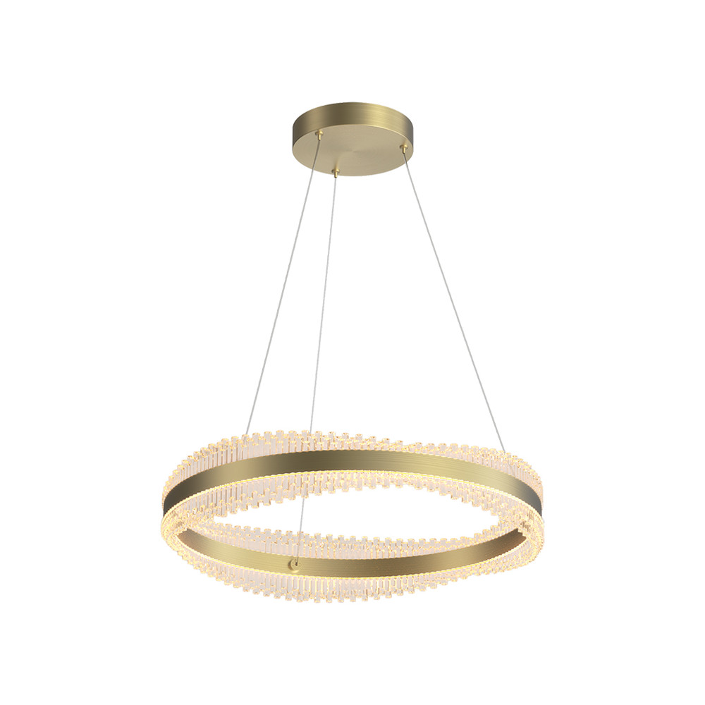 Suspension ZAMBELIS D600 58W Dimmable DESIGN Or Brossé 25412
