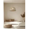 Pendelleuchte ZAMBELIS D500 E27 DESIGN Beige Alge Ohne Leuchtmittel 25443 FS
