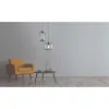 Hängeleuchte ZAMBELIS D240 E27 DESIGN Rauchgrau Ohne Leuchtmittel 14102