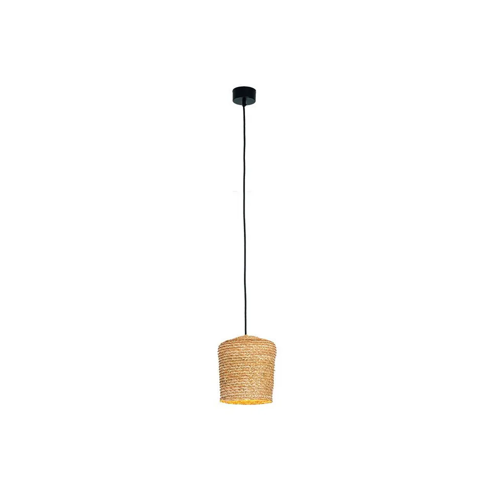Pendelleuchte ZAMBELIS D180 E27 DESIGN Weizen Ohne Leuchtmittel 22167