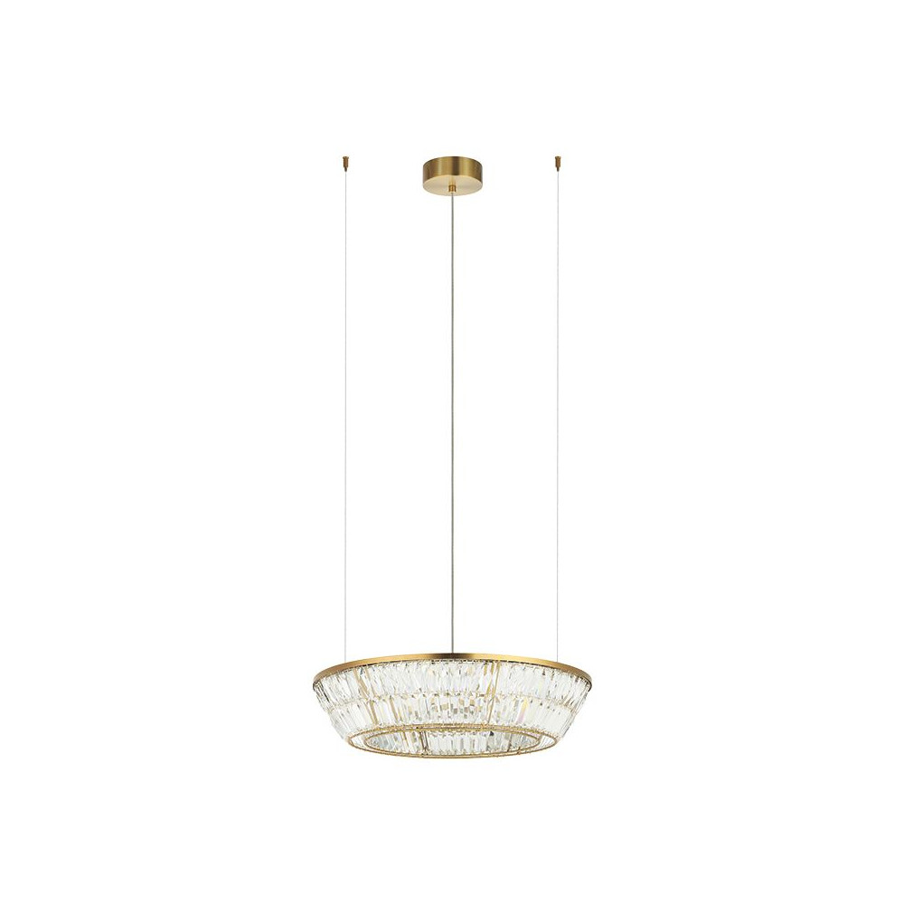 Hanglamp ZAMBELIS D600 38W Dimbaar DESIGN Brons 23046
