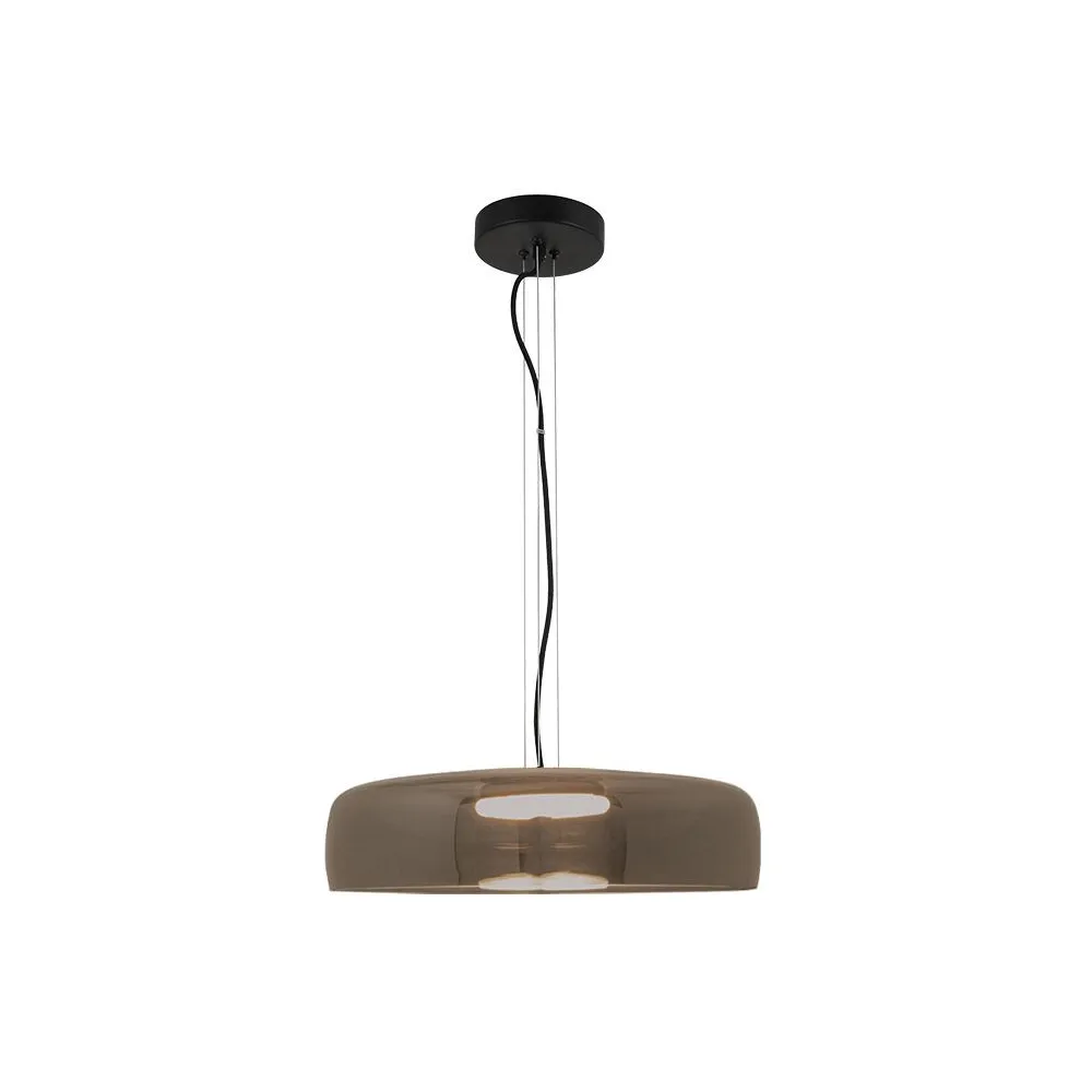 Pendelleuchte ZAMBELIS D420 15W DESIGN Mattschwarz 23053
