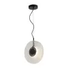 Hanglamp ZAMBELIS D280 8W DESIGN Mat Zwart 23073