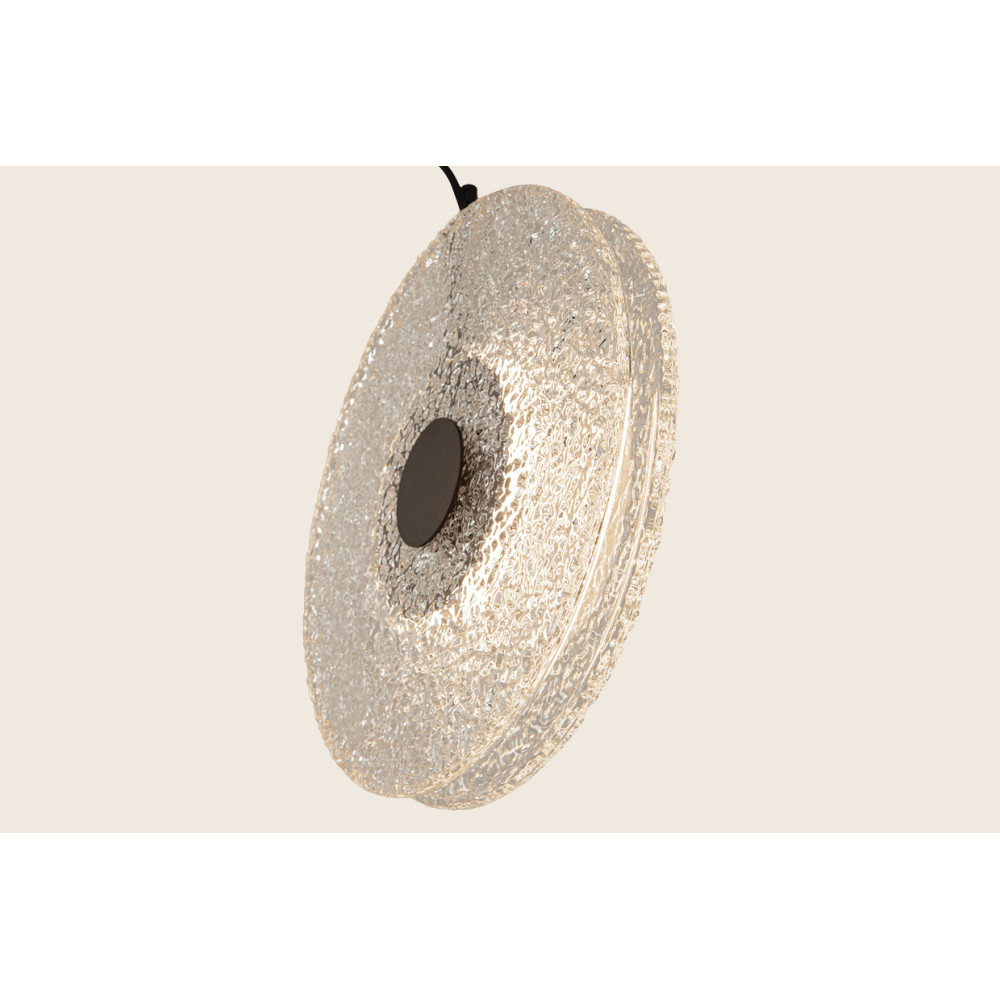 Hanglamp ZAMBELIS D280 8W DESIGN Mat Zwart 23073