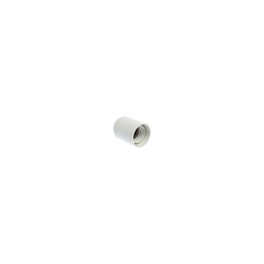Set van 10 E27-fittingen Enkele ring Wit EUR'OHM 62120