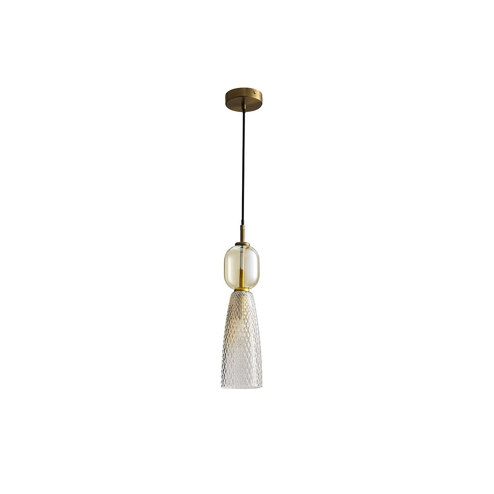 Suspension ZAMBELIS D110 E14 DESIGN Doré Sans Source 23008 FS