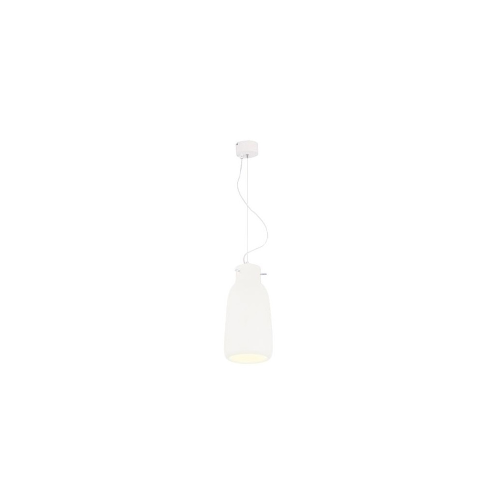 Suspension ZAMBELIS D130 E27 DESIGN Blanc Mat Sans Source 22236 FS