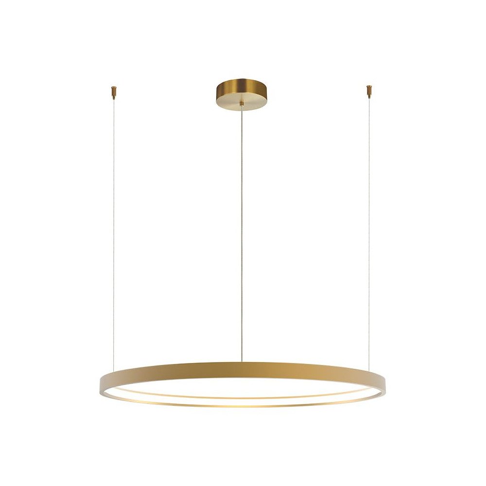 Hanglamp ZAMBELIS D900 45W Dimbaar DESIGN Mat Goud 23034