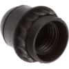 Set van 10 E27-fittingen Dubbele ring Zwart EUR'OHM 62126