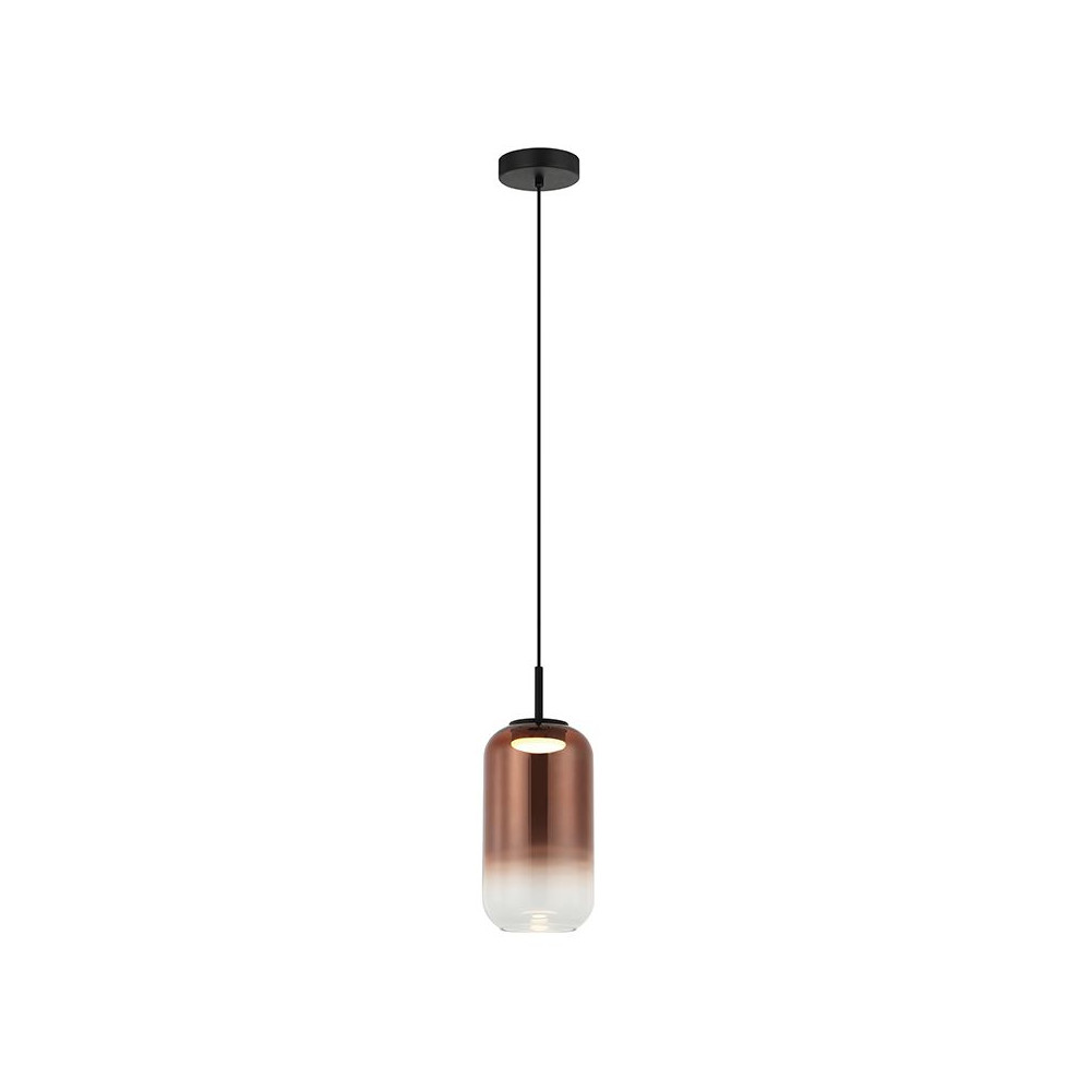 Hanglamp ZAMBELIS D150 12W DESIGN Koperkleurig 23219