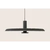 Akustik-Hängeleuchte ZAMBELIS D450 13W DESIGN Schwarz und Grau 25176