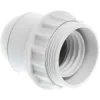 10er-Pack E14-Fassungen Doppelring Weiß EUR'OHM 62135