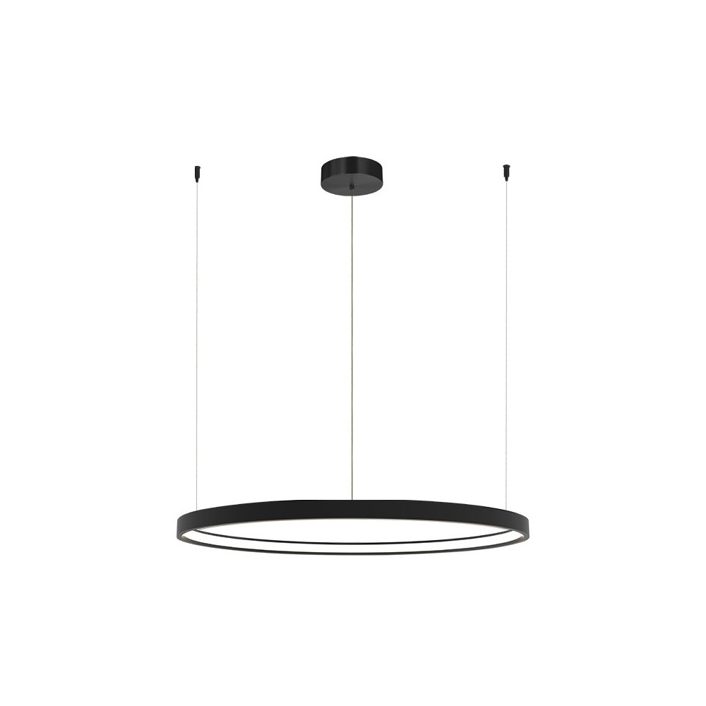 Pendant Light ZAMBELIS D600 28W Dimmable DESIGN Matte Black 23033
