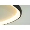 Deckenleuchte ZAMBELIS 32W Dimmbar DESIGN Mattschwarz 23087