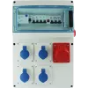 Driefasige Bouwkast 4PC 230V + 1PC 3P+N+T 400V 16A EUR'OHM 19210