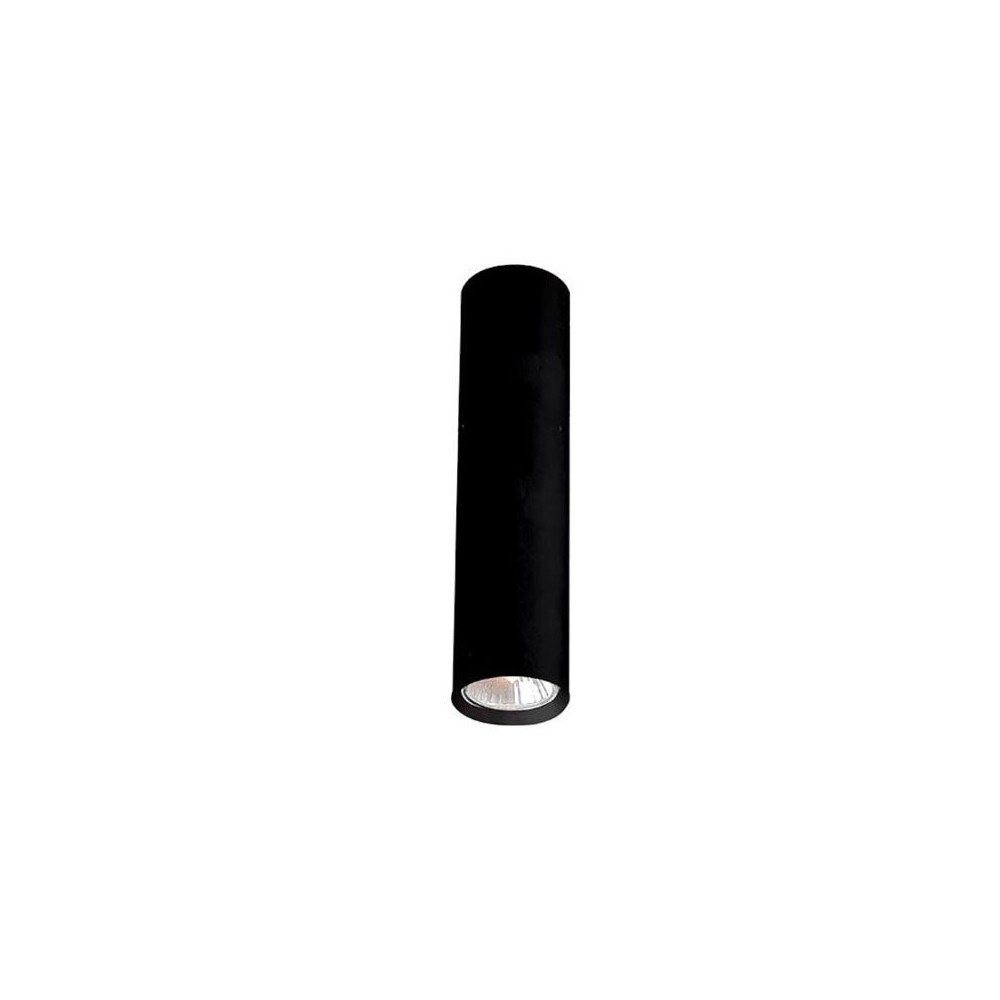 Plafondlamp ZAMBELIS D60 GU10 25cm DESIGN Zwart Zandmat Zonder Lichtbron 1568-B FS