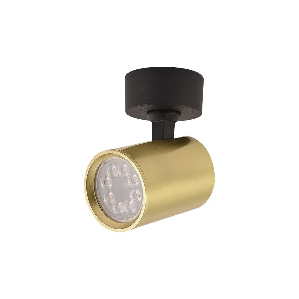Ceiling Light ZAMBELIS D60 GU10 DESIGN Brushed Brass Without Source S105