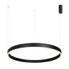 Suspension ZAMBELIS D800 70W Dimmable Direct/Indirect DESIGN Noir Sablé 25368