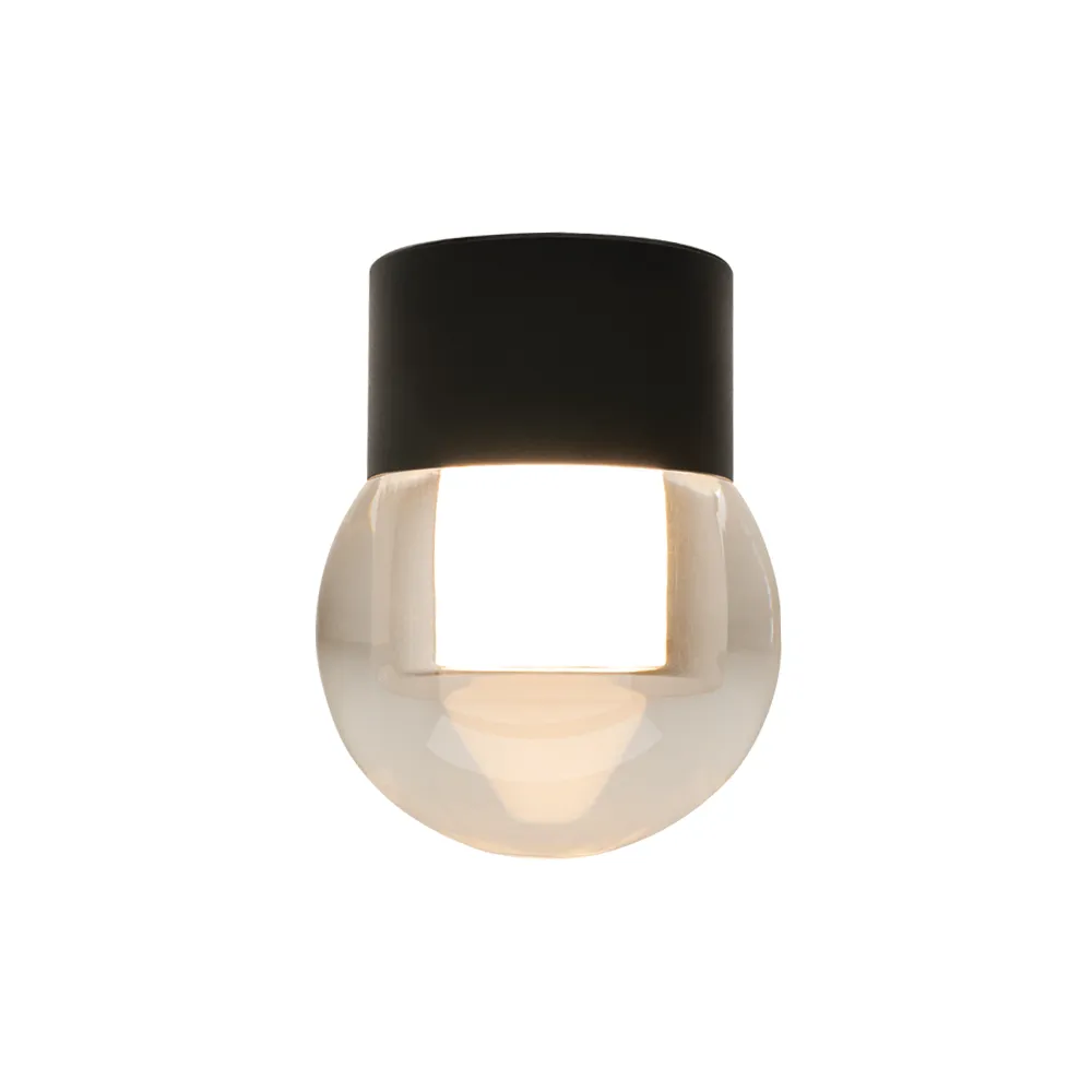 Deckenleuchte ZAMBELIS D100 6W DESIGN Schwarz Matt 25306
