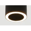 Plafondlamp ZAMBELIS D100 7W DESIGN Zandstraal Zwart Met Driver 25309