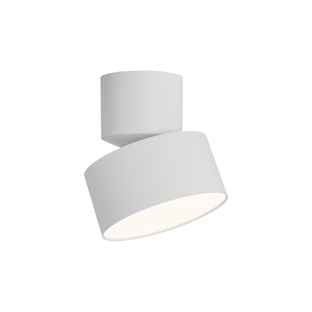 Adjustable Ceiling Light ZAMBELIS D110 DESIGN Sandblasted White 25313