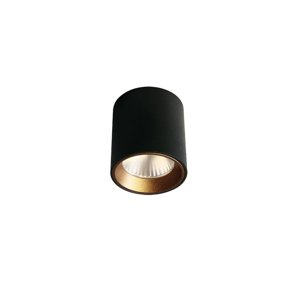 Plafonnier ZAMBELIS D60 7W DESIGN Noir Mat Z12107K-B