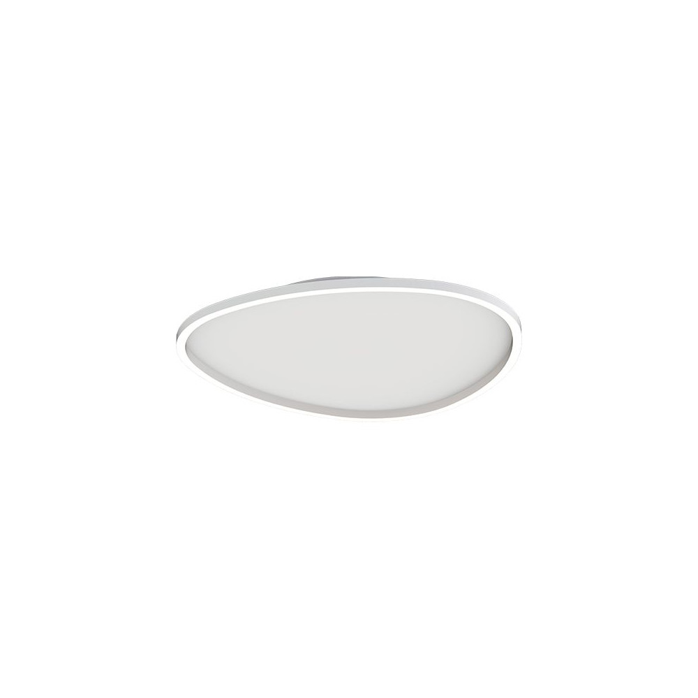 Plafonnier ZAMBELIS 39W Dimmable DESIGN Blanc Mat 23209