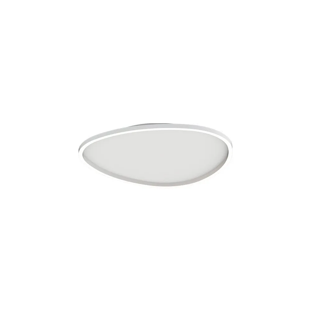 Plafonnier ZAMBELIS 39W Dimmable DESIGN Blanc Mat 23209