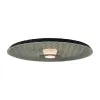 Akoestische Plafondlamp ZAMBELIS D450 13W DESIGN Zwart en Grijs 25177