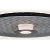 Akustik-Deckenleuchte ZAMBELIS D450 13W DESIGN Schwarz und Grau 25177