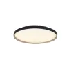 Plafondlamp ZAMBELIS D400 20W CCT Dimbaar DESIGN Mat Zwart en Goud 25186