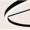 Plafondlamp ZAMBELIS D590 42W Dimbaar DESIGN Zandstraal Zwart 2562