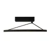 Plafondlamp ZAMBELIS D590 42W Dimbaar DESIGN Zandstraal Zwart 2562