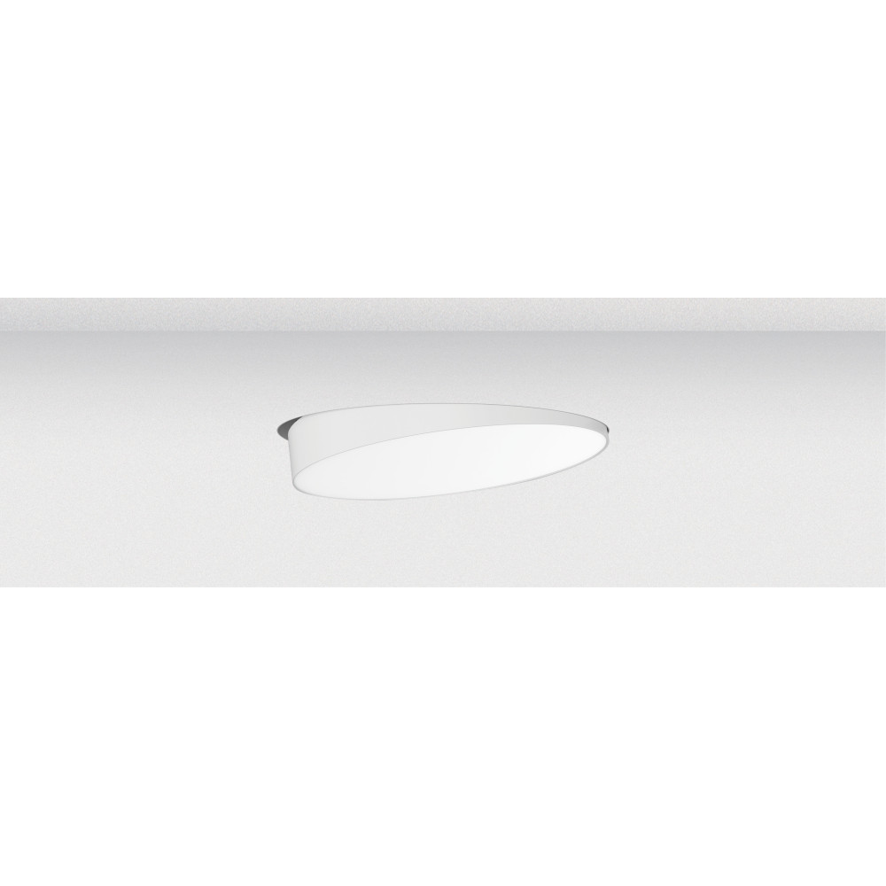 Adjustable Trimless Ceiling Light ZAMBELIS D420 42W Dimmable DESIGN Sandblasted White 25213