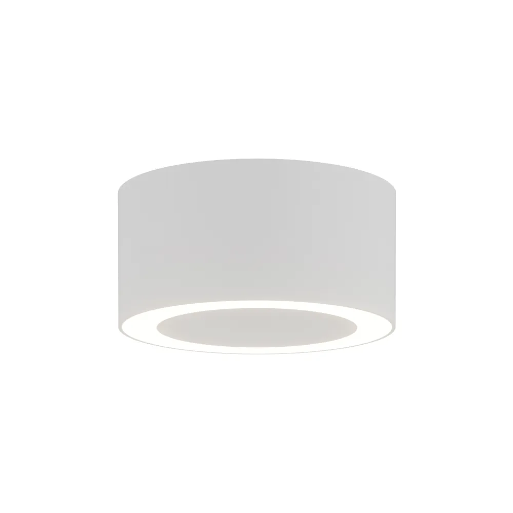 Deckenleuchte ZAMBELIS D100 7W DESIGN Sandstrahlweiß Mit Treiber 25310