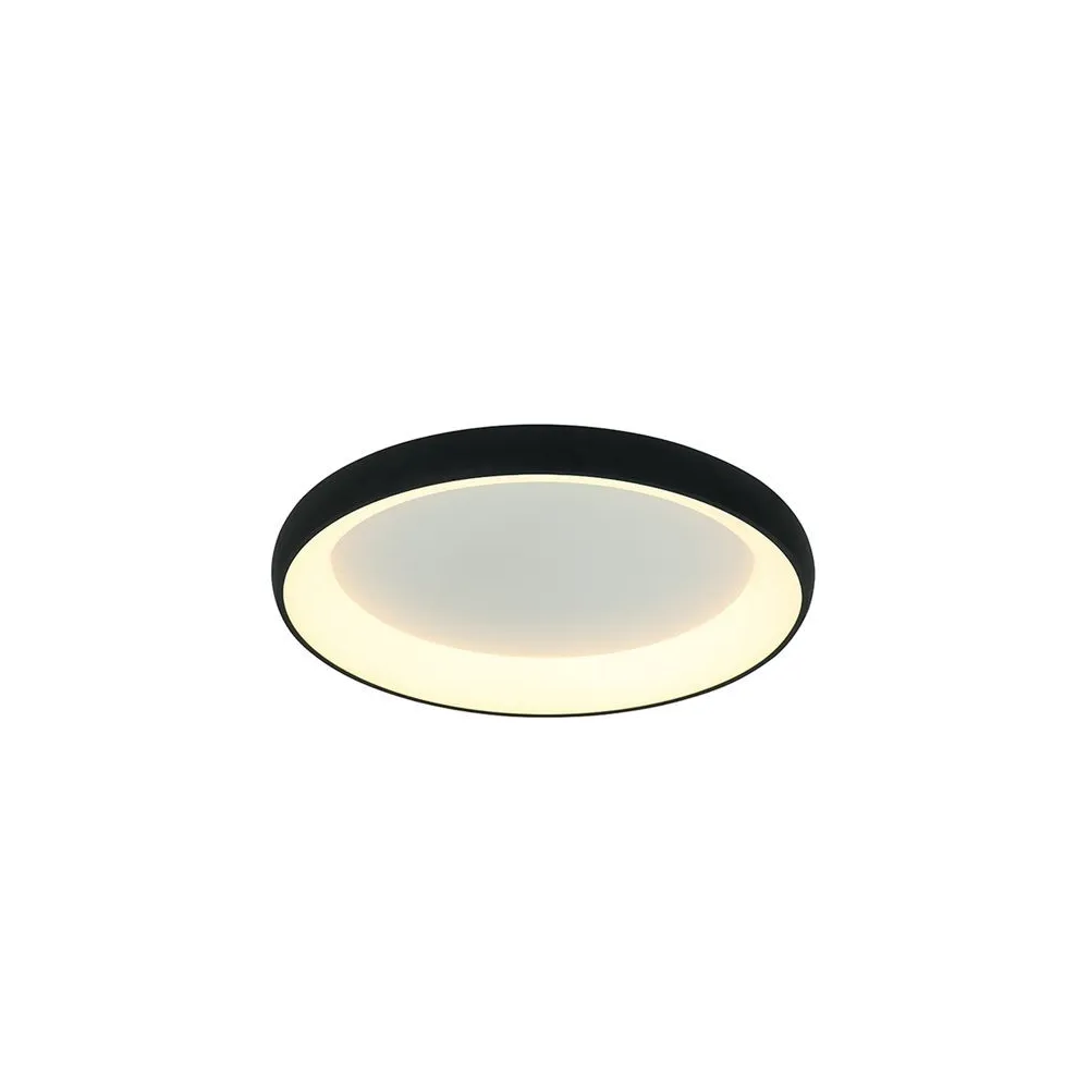 Deckenleuchte ZAMBELIS D400 30W DESIGN Schwarzsand 2040